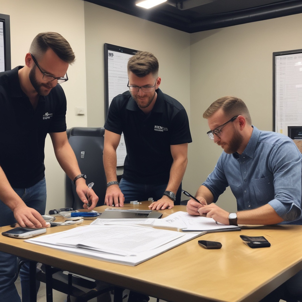 Black Diamond Tech expert team collaborating on a project
